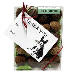 Thank You Gift Card Dog Treats