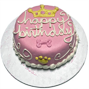 Princess Dog Birthday Cake