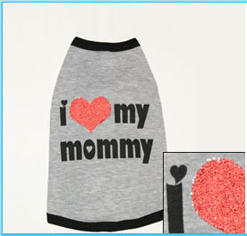 I Love My Mommy Dog Tank