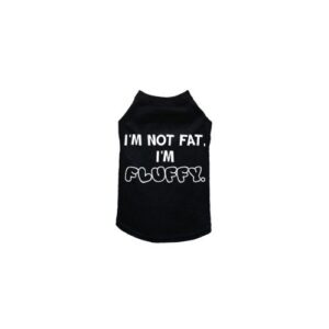 I’m Not Fat I’m Fluffy Dog Tank