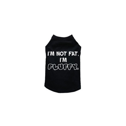 I'm Not Fat I'm Fluffy Dog Tank