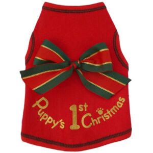 Puppy’s First Christmas Dog Shirt