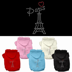 Paris Dog Hoodie