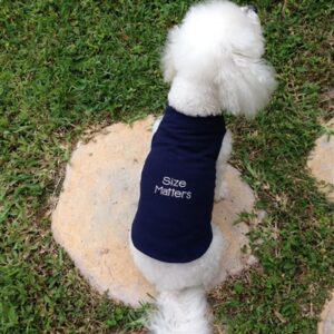 Size Matters Dog Tank