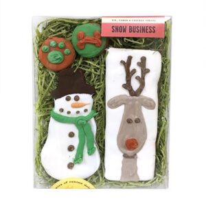 Snow Business Dog Treat Box