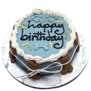 Blue Dog Birthday Cake