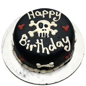 Skull Dog Cakes Personalized with Pets Name