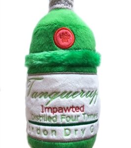Tanqueruff Gin Bottle Dog Toy