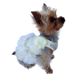 Ivory Garden Party Tutu Dog Dress