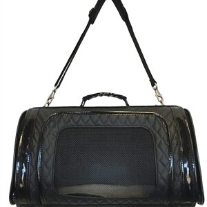 Kelle Dog Quilted Black Carrier