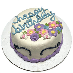 Unicorn Dog Birthday Cake Personalized with Pet's Name