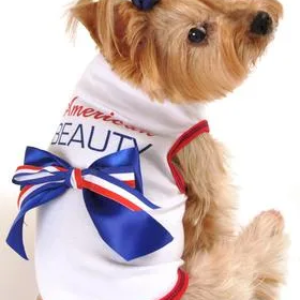 American Beauty Dog Tank