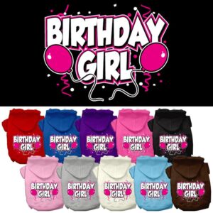 Birthday Girl Dog Hoodies