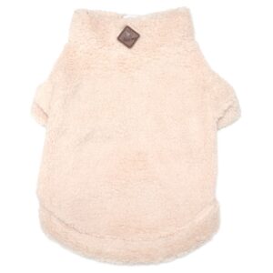 Cream Solid Dog Fleece