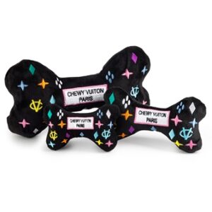 Black Monogram Chewy Vuiton Bone