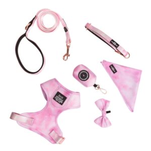East Hampton Luxury Dog Harness and Leash Set