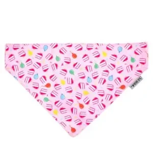 Birthday Girl Dog Bandana Pink
