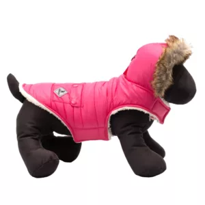 Pink Park City Dog Jacket