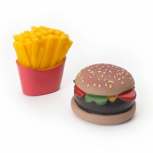 Hamburger And Fries Dog Toy