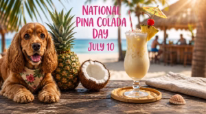 Celebrate National Pina Colada Day with Four Paws Place